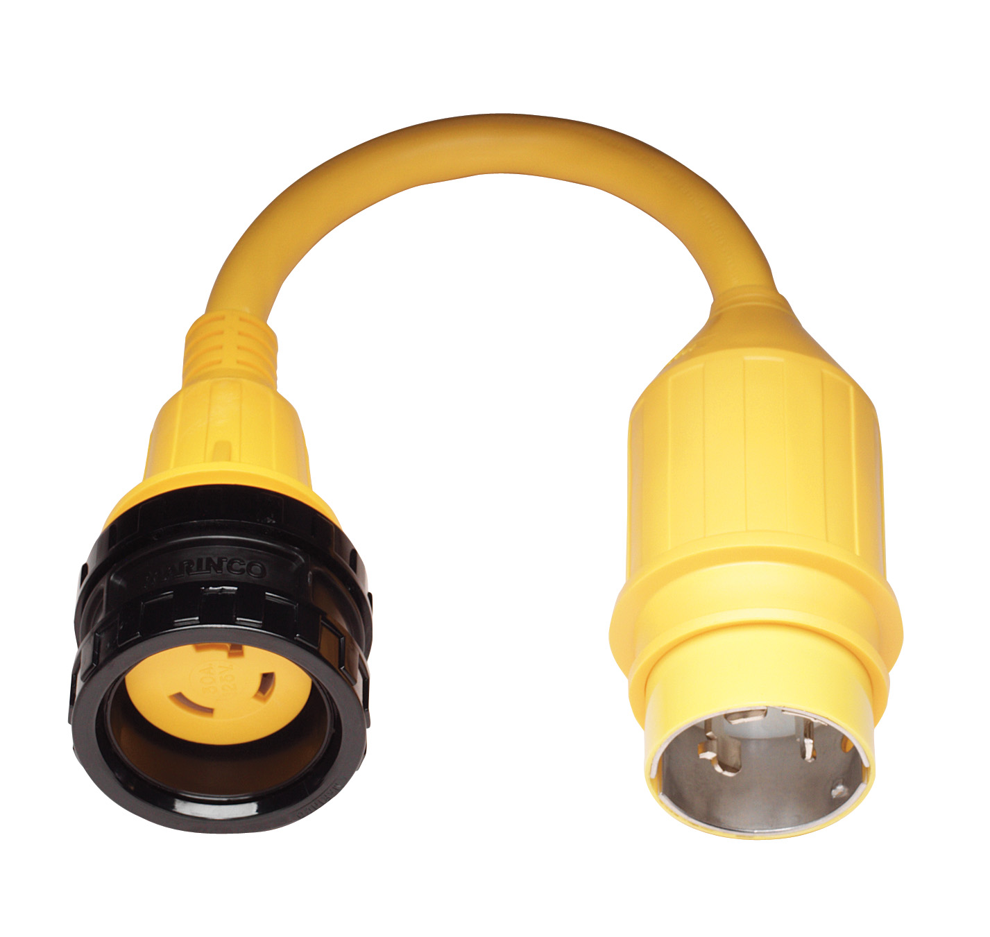 Pigtail Adapter, 50A 125/250V Male To 30A 125V Female