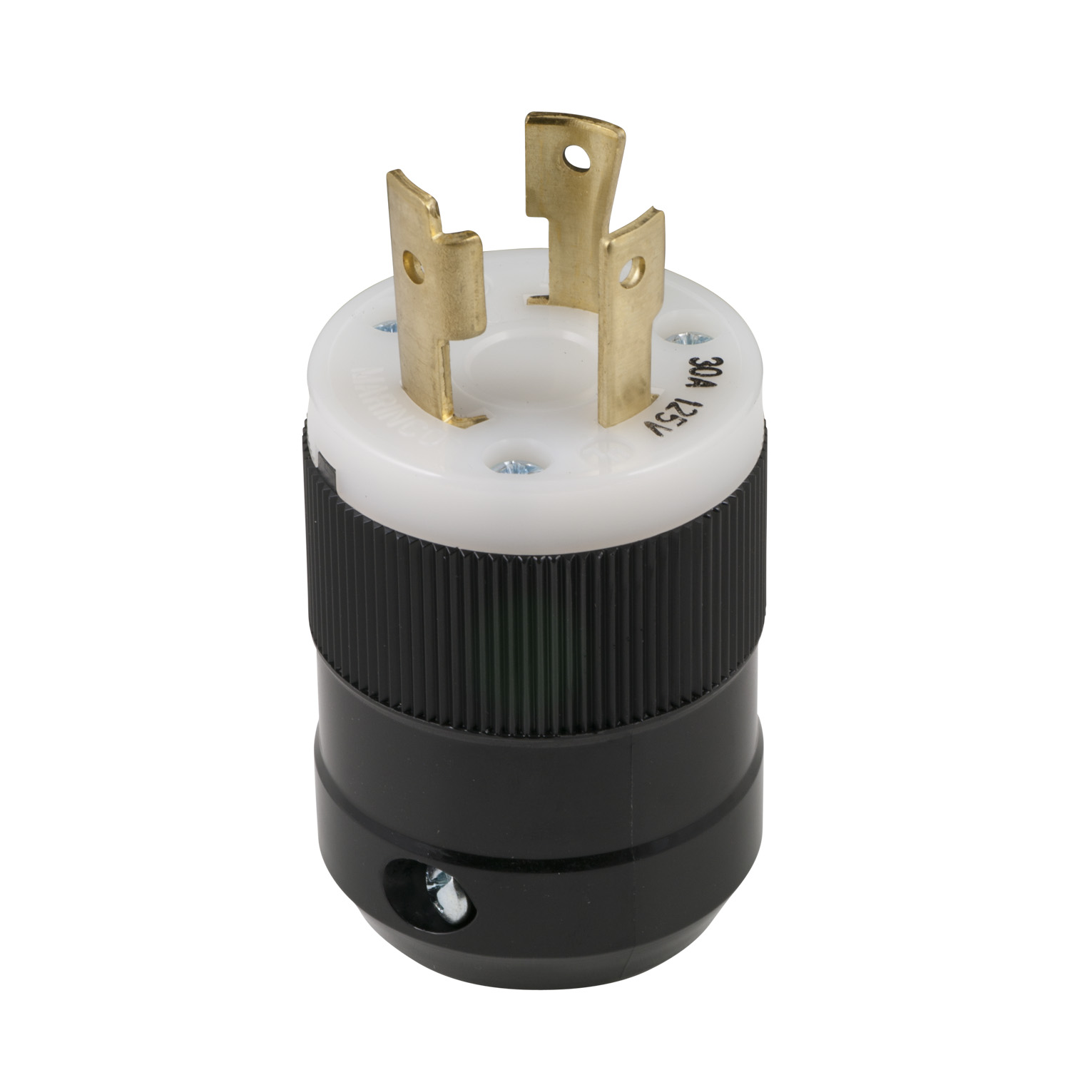 30A 125V 2P3W (L5-30P) Standard NEMA Locking Plug